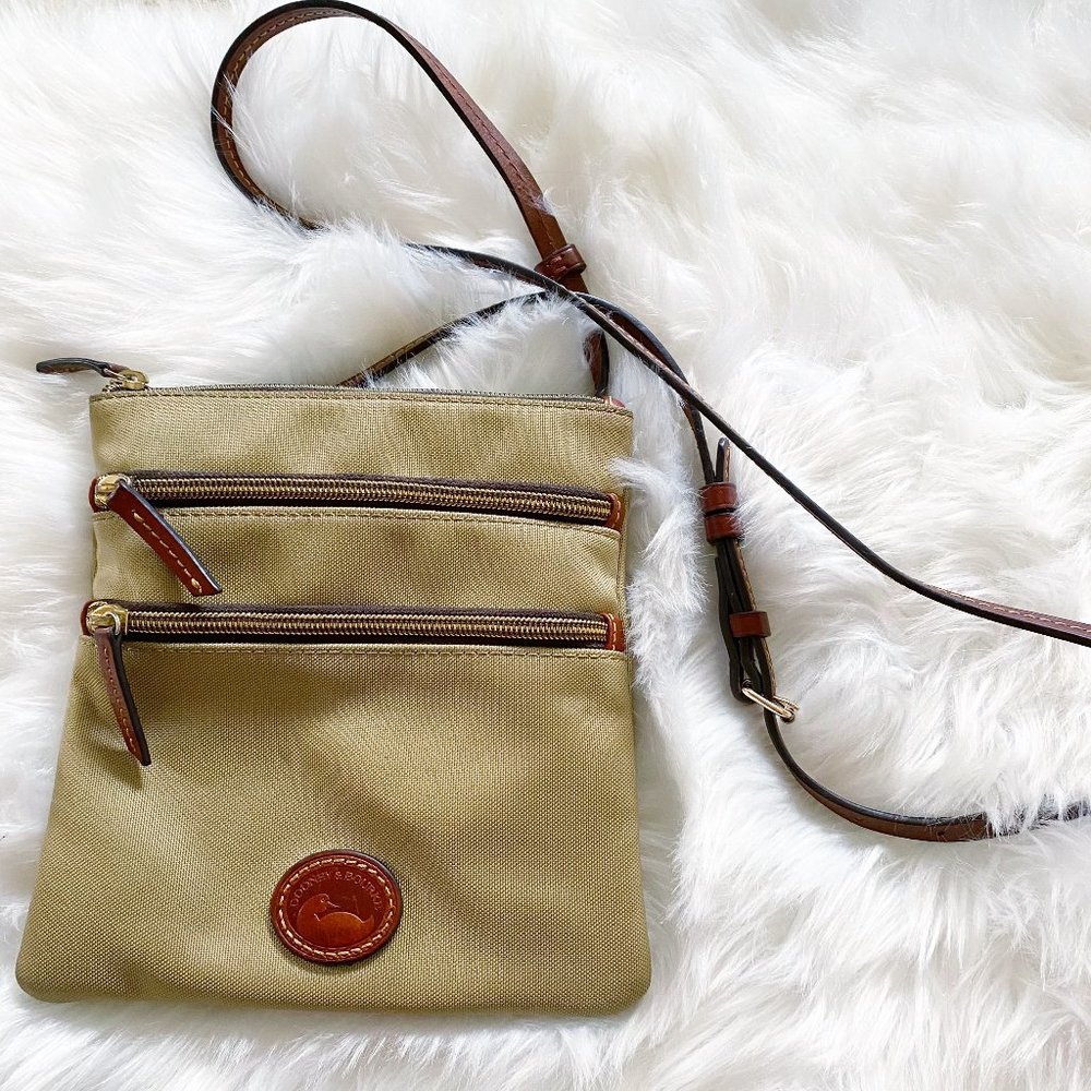Dooney & Bourke North South Triple Zip Crossbody